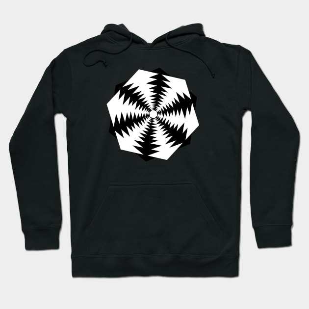 Edgeless Triangle optical illusion Hoodie by ArianJacobs